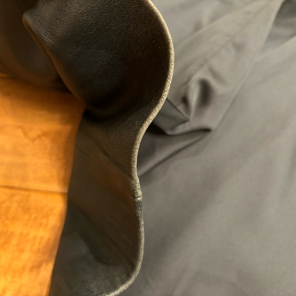 Linea Pelle Oryan Long Leather Coat * Vintage * Size Small - Picture 14 of 16